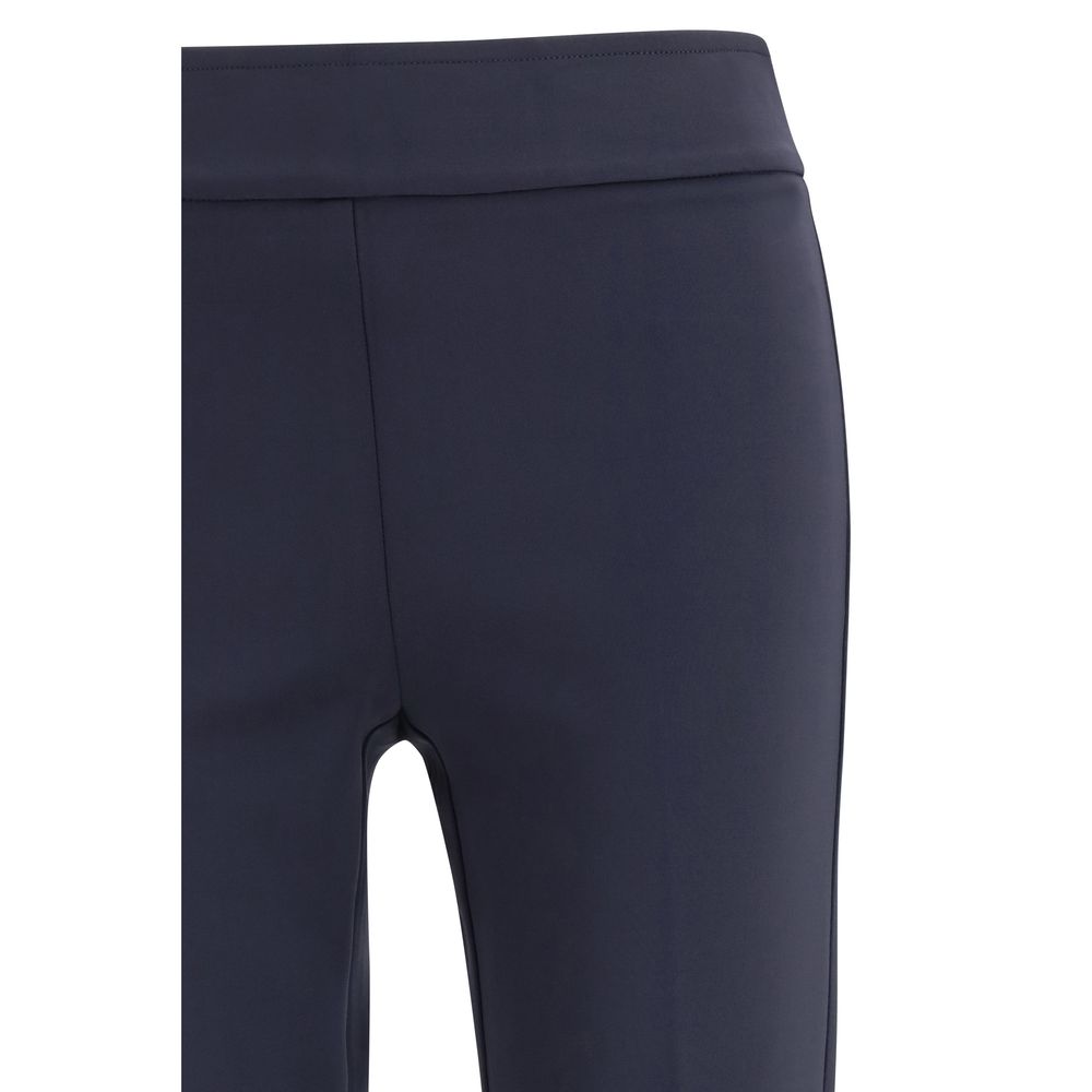 Pantalon décontracté bleu en polyamide Avenue Montaigne