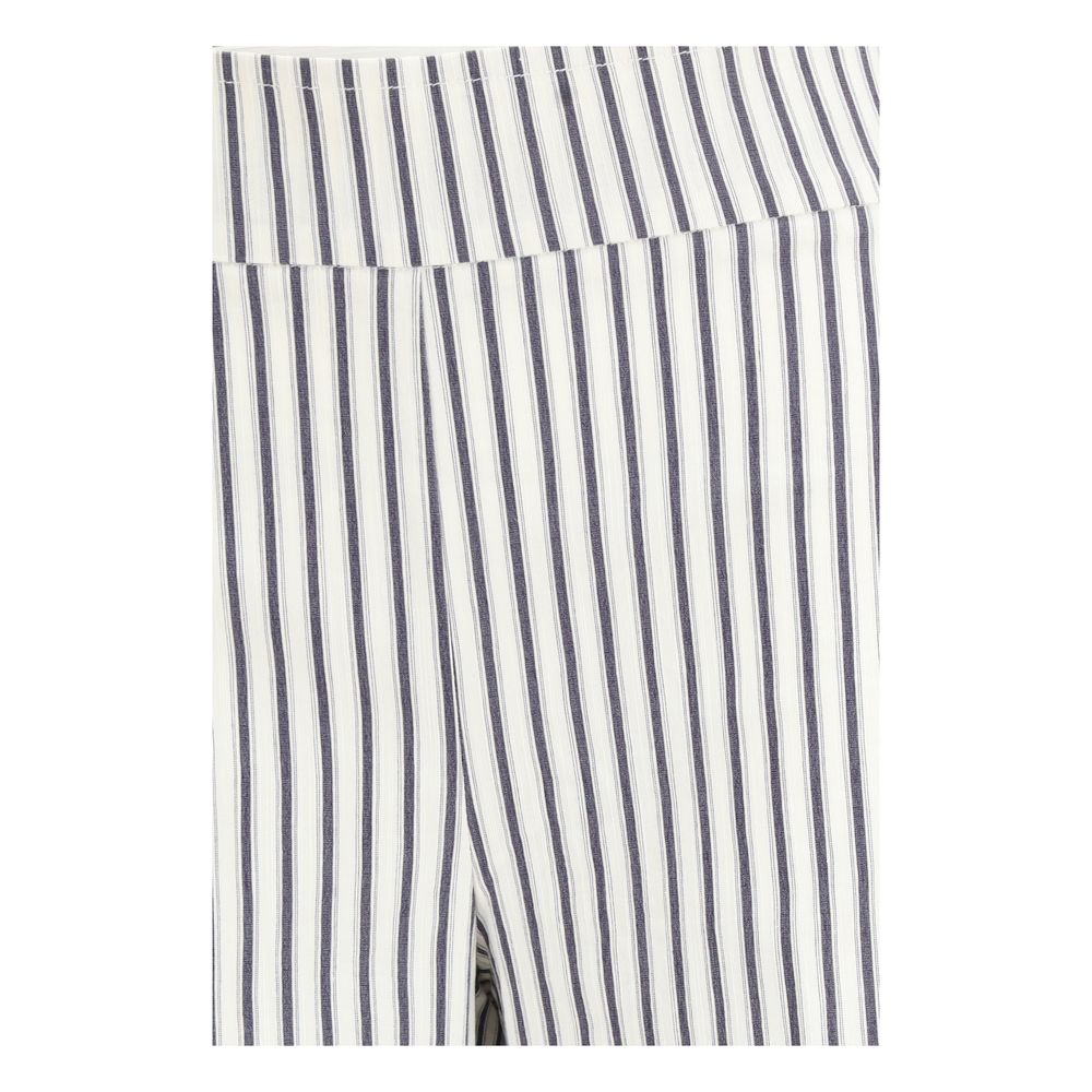 Pantalon décontracté en viscose multicolore Avenue Montaigne