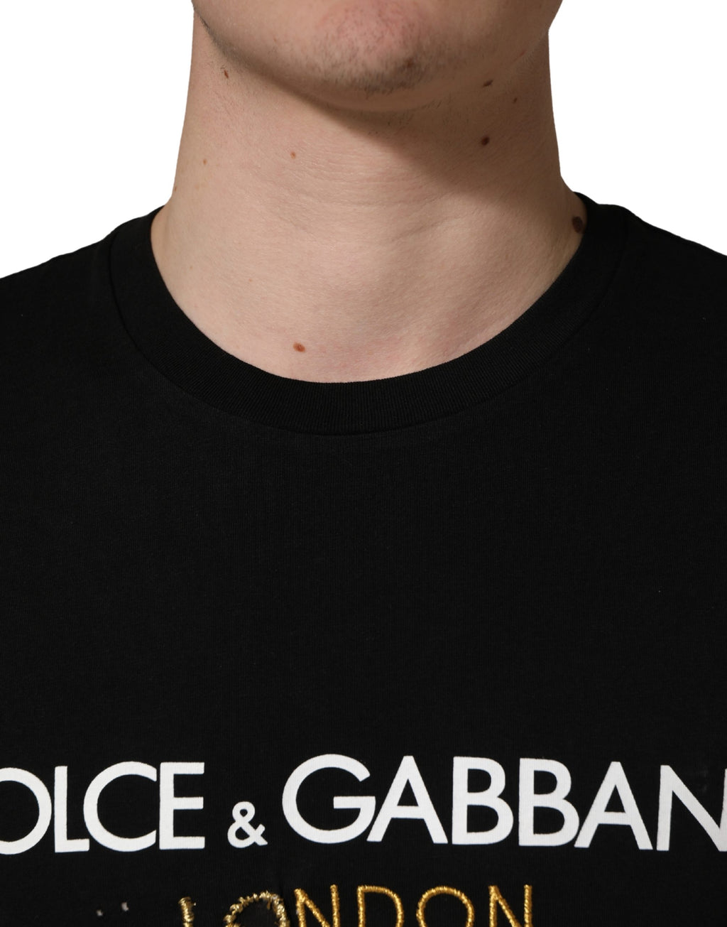 Dolce & Gabbana Black Short-Sleeve Shirt for Men additional view