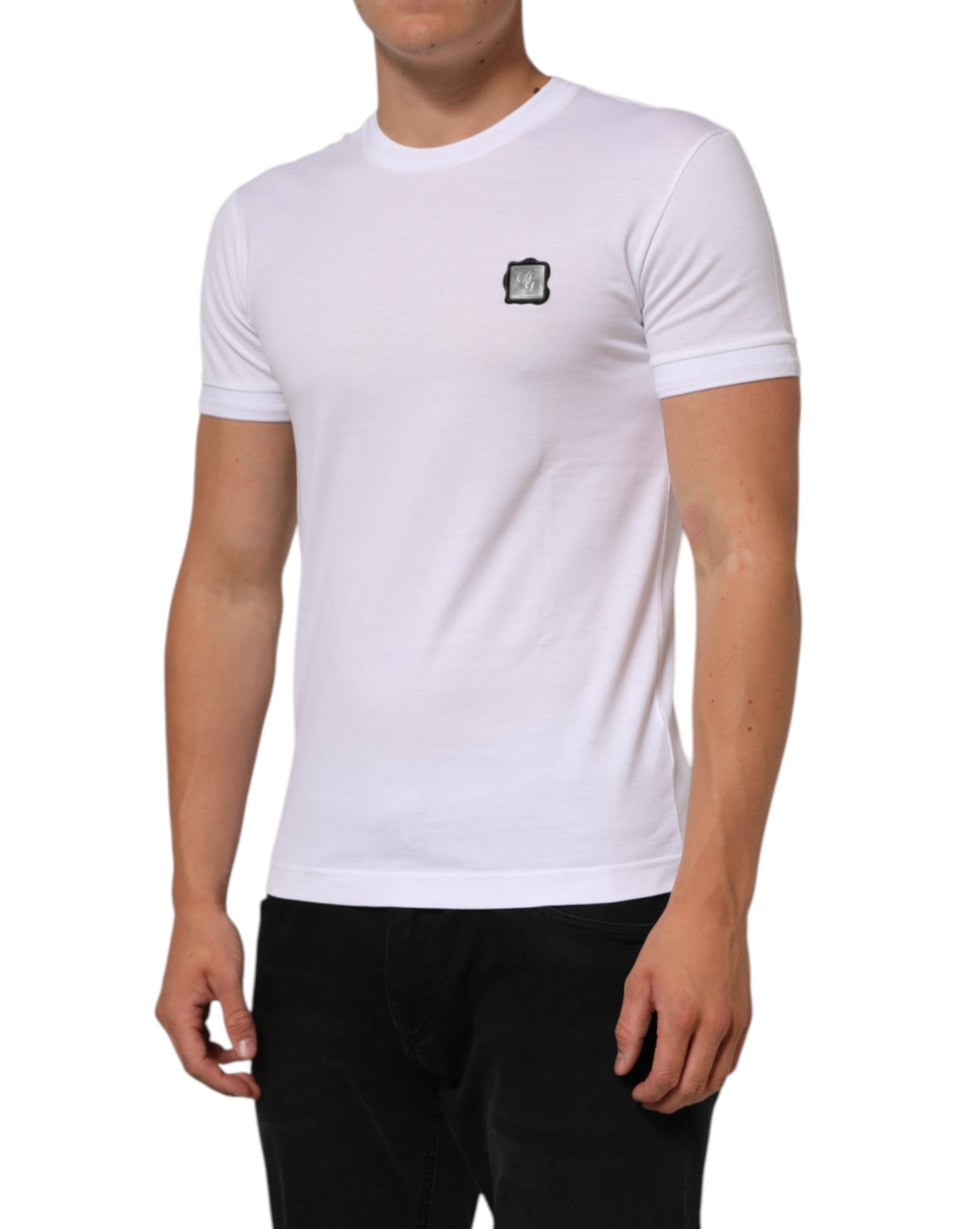 Dolce & Gabbana White T-Shirt for Men detail view