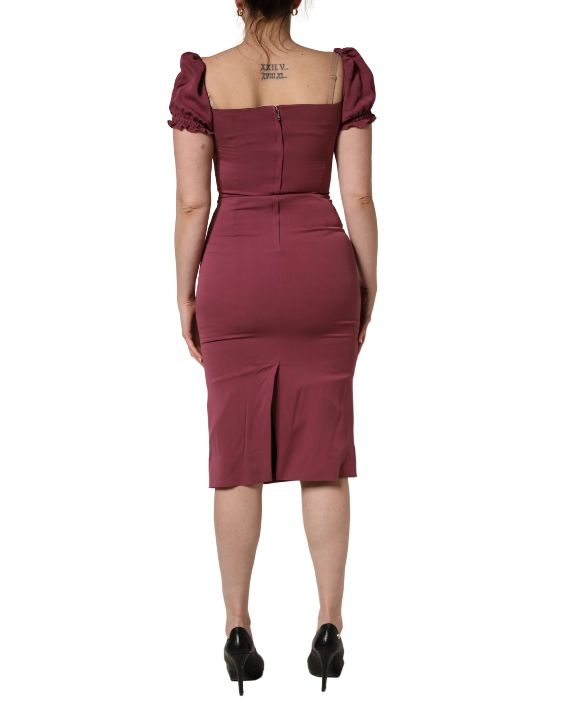 Dolce & Gabbana Red Casual Dress for Women side view