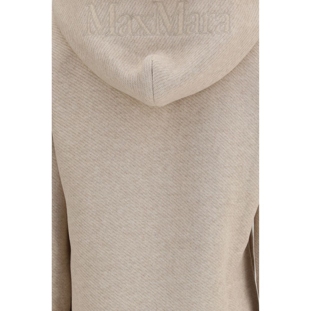 Max Mara Pure Beige Sweatshirt for Women detail view