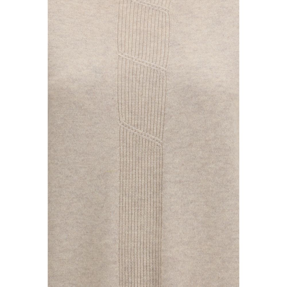 Pull en cachemire Max Mara beige pur