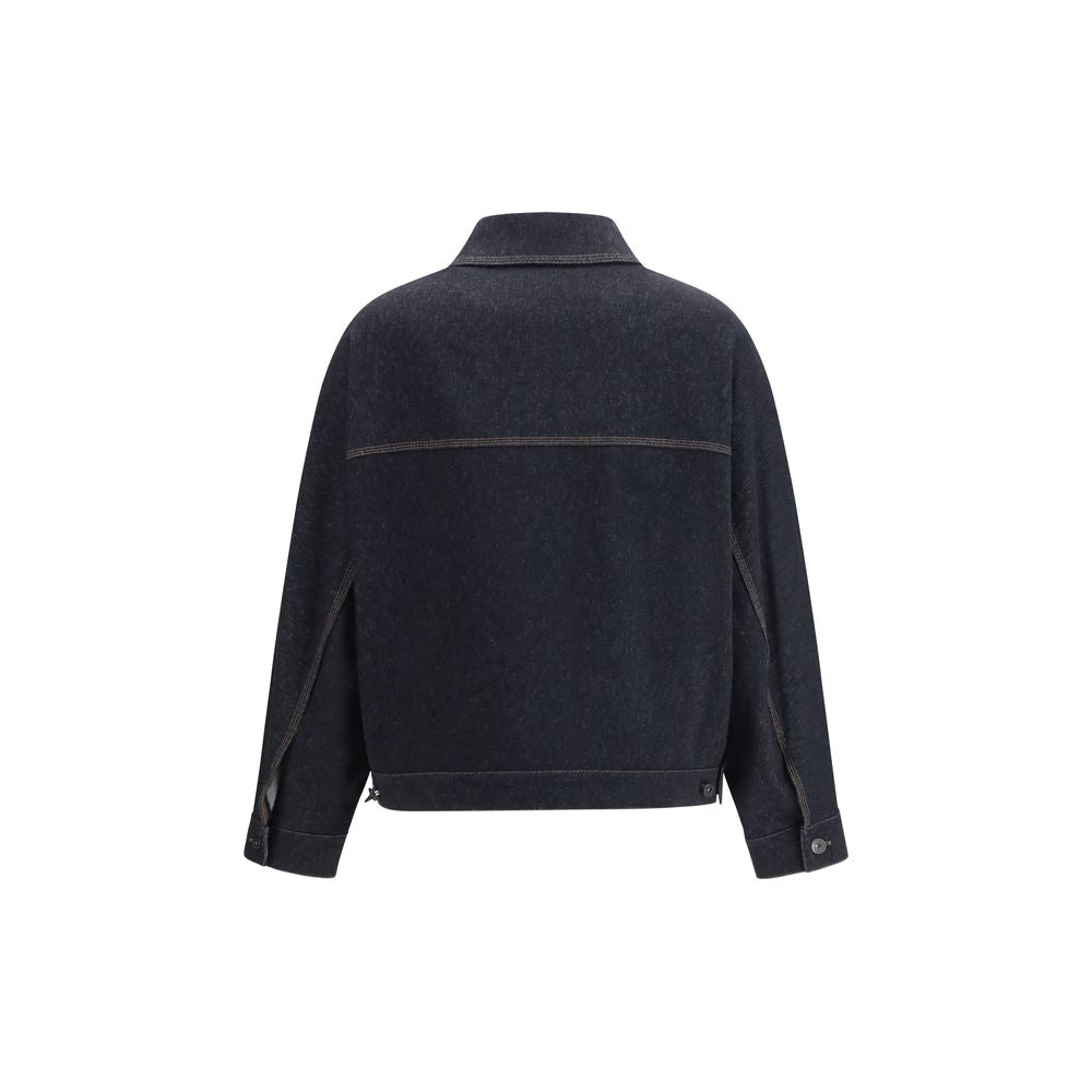 Max Mara Pure Blue Denim Jackets for Women alternate view