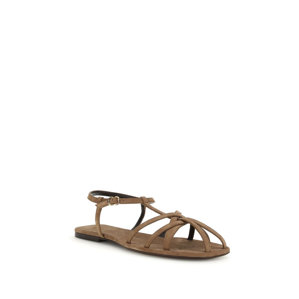 Herbert Levine Brown Flat for Women alternate view