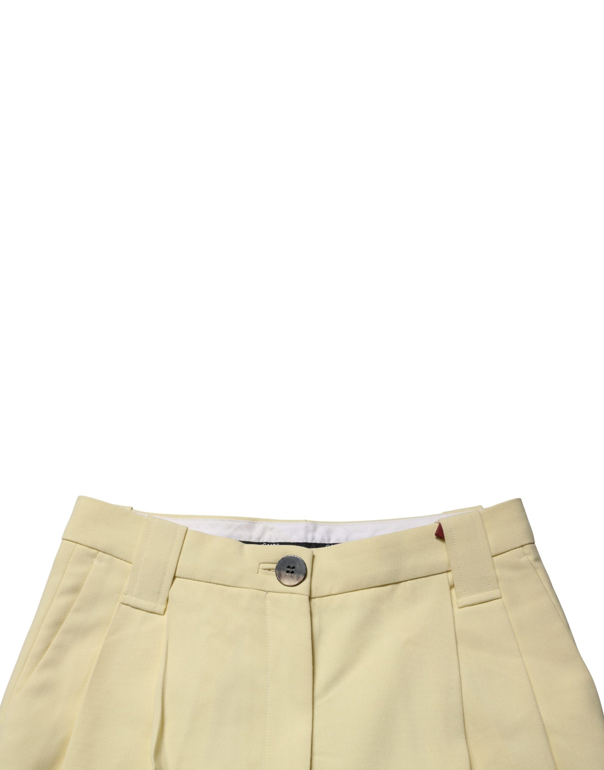 Ganni Yellow Dress Pants for Women additional view