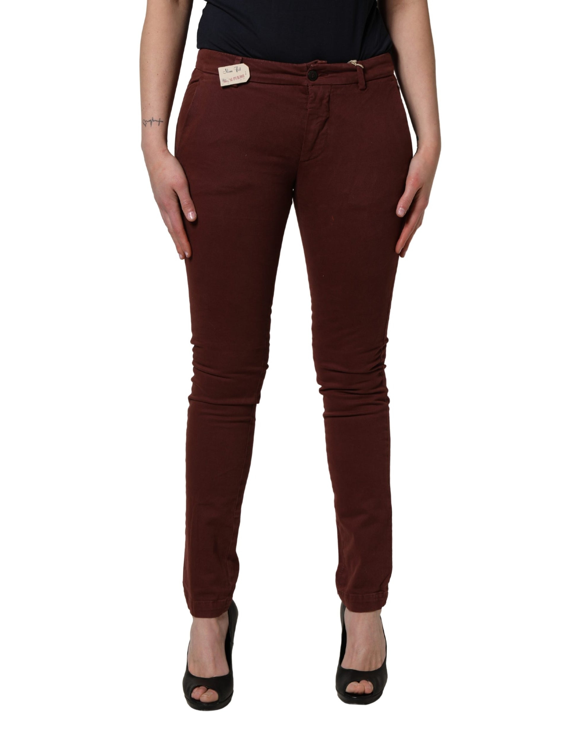 Roy Roger's Red Skinny Jeans for Women