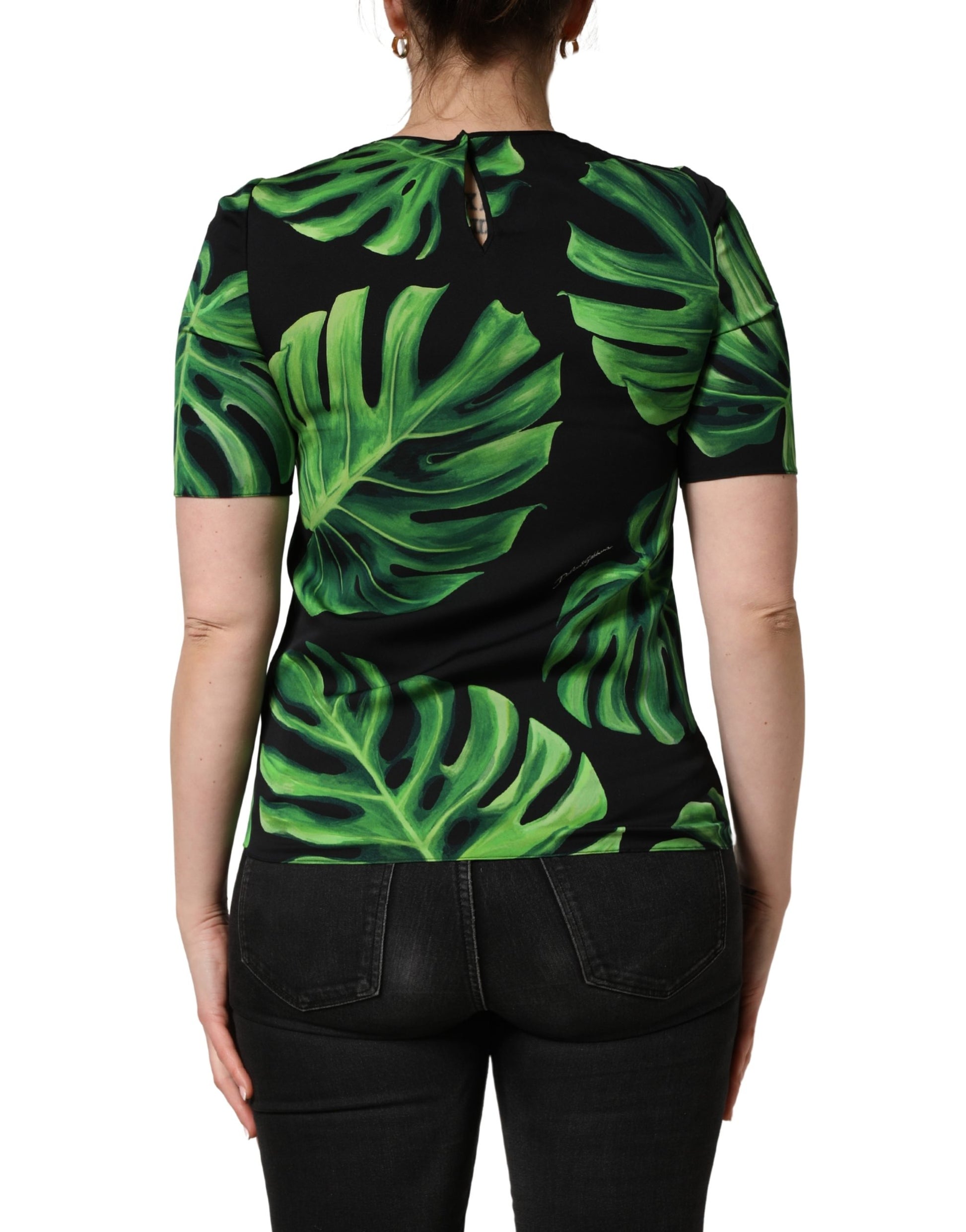 Dolce & Gabbana Black Blouse for Women side view