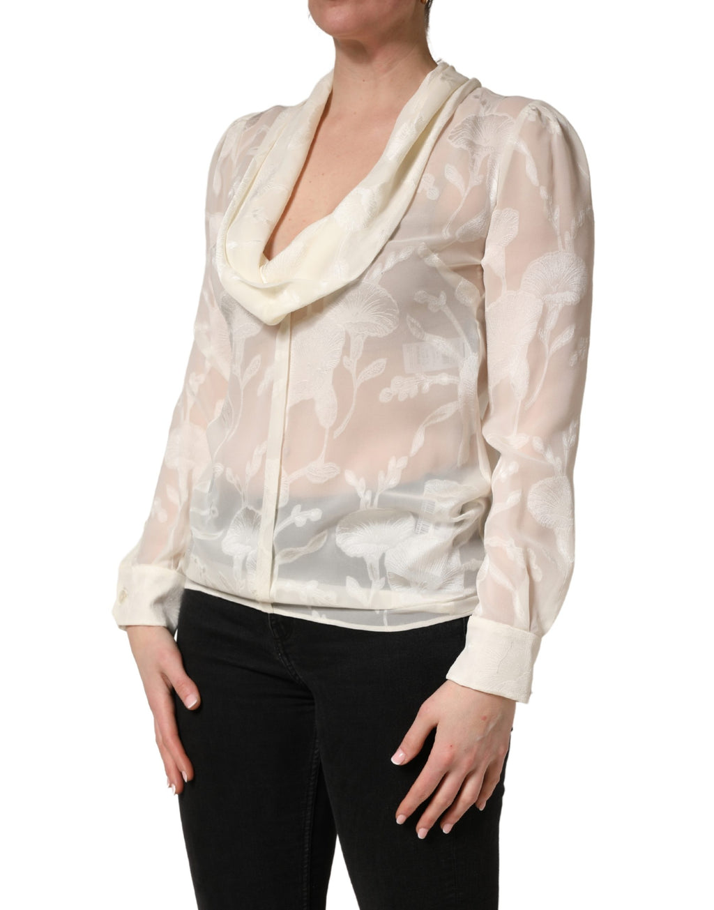 Dolce & Gabbana White Blouse for Women detail view