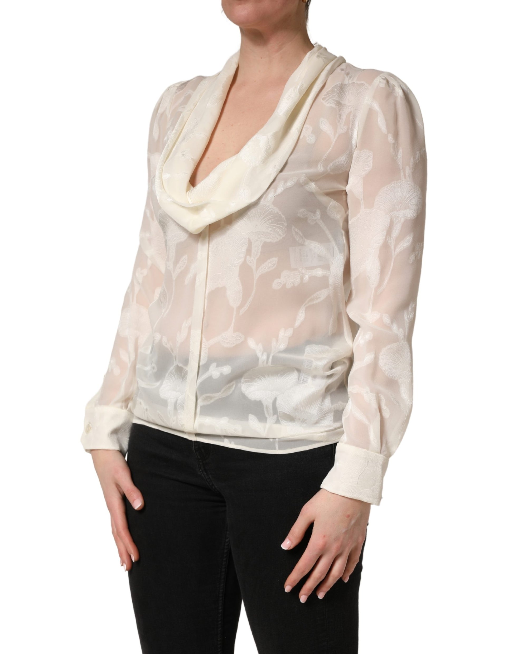Dolce & Gabbana White Blouse for Women detail view