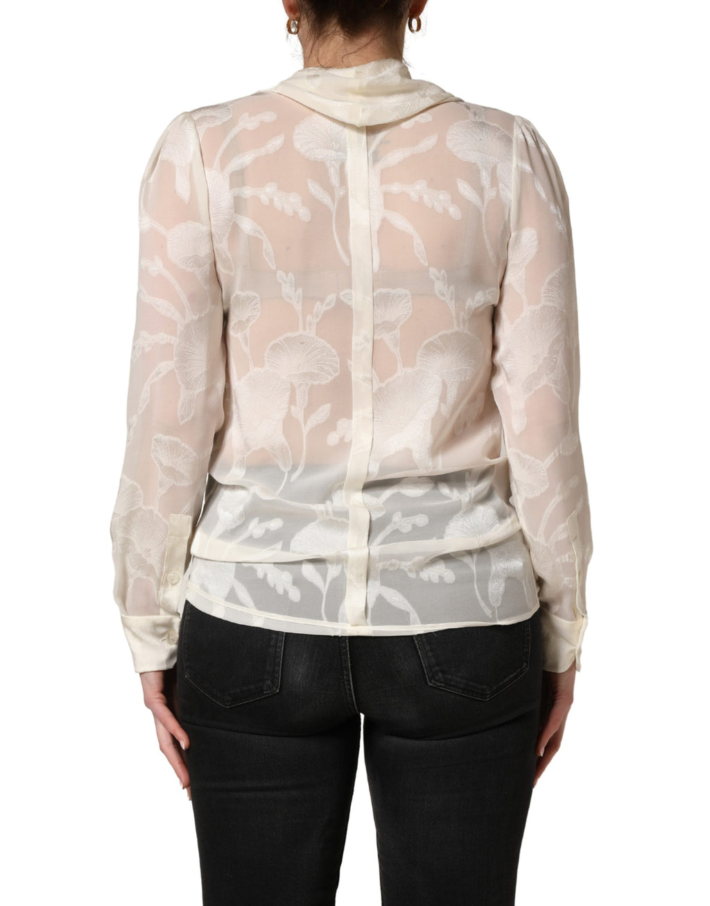 Dolce & Gabbana White Blouse for Women side view
