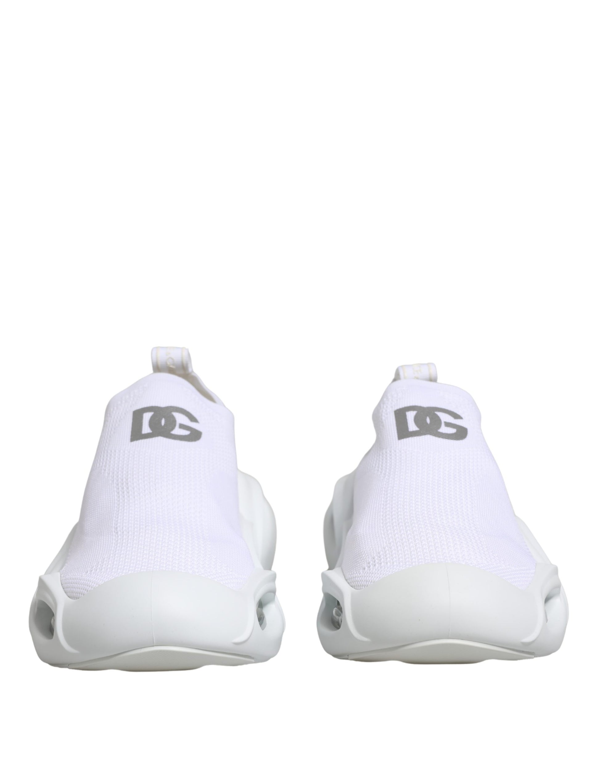 Dolce & Gabbana White Chunky Sneakers for Women detail view