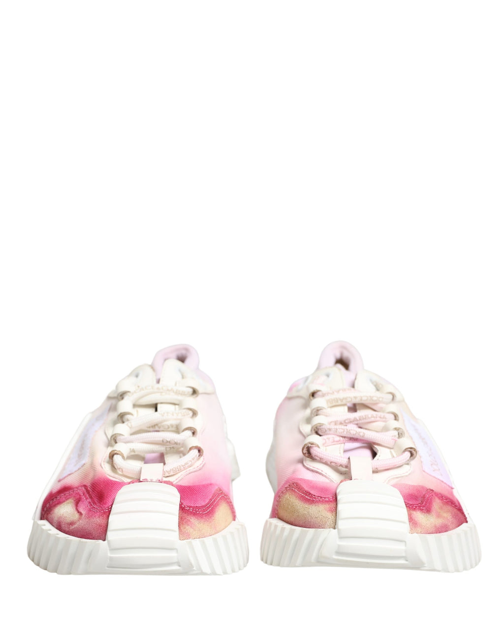 Baskets basses à lacets Dolce & Gabbana NS1 blanches