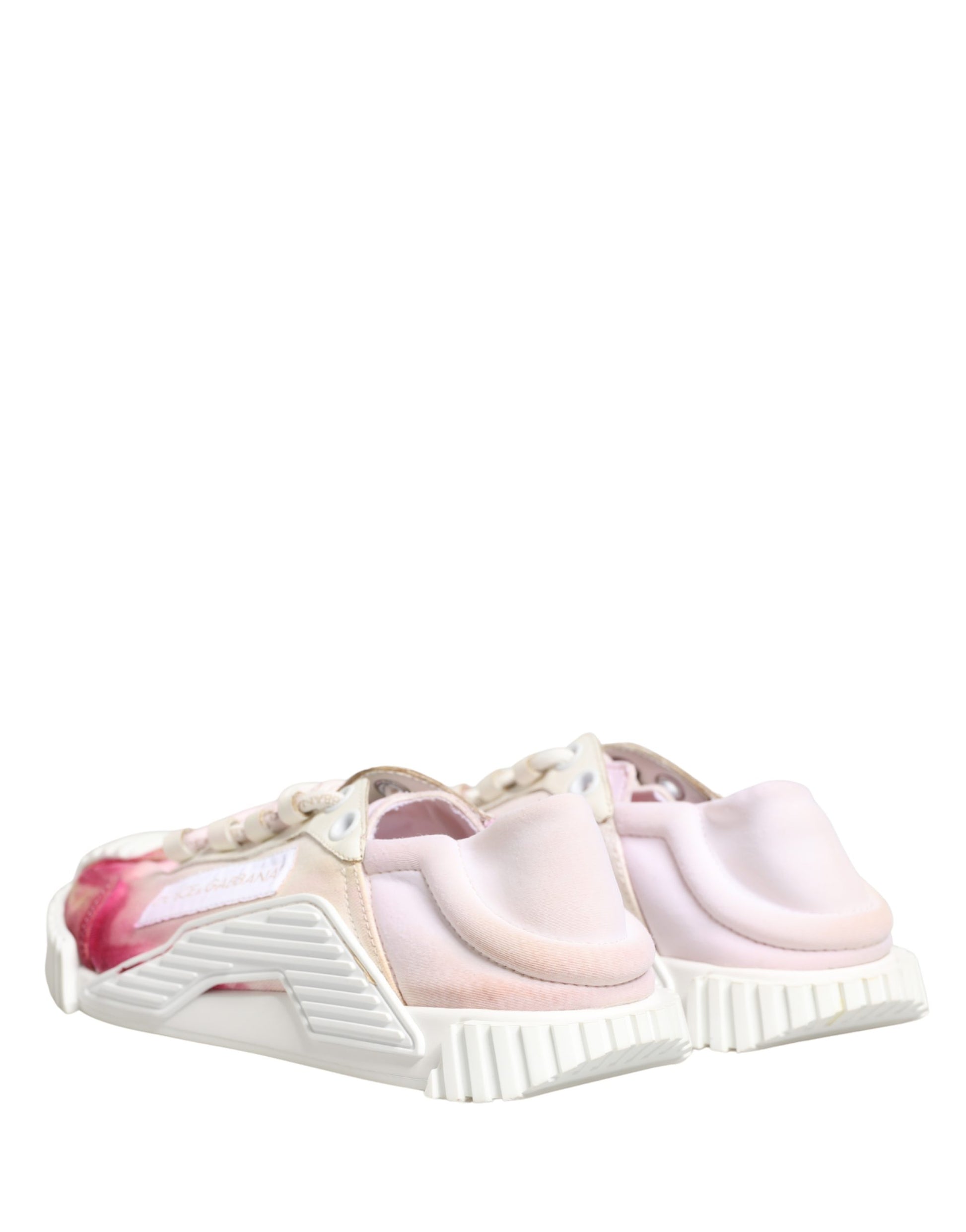 Baskets basses à lacets Dolce & Gabbana NS1 blanches