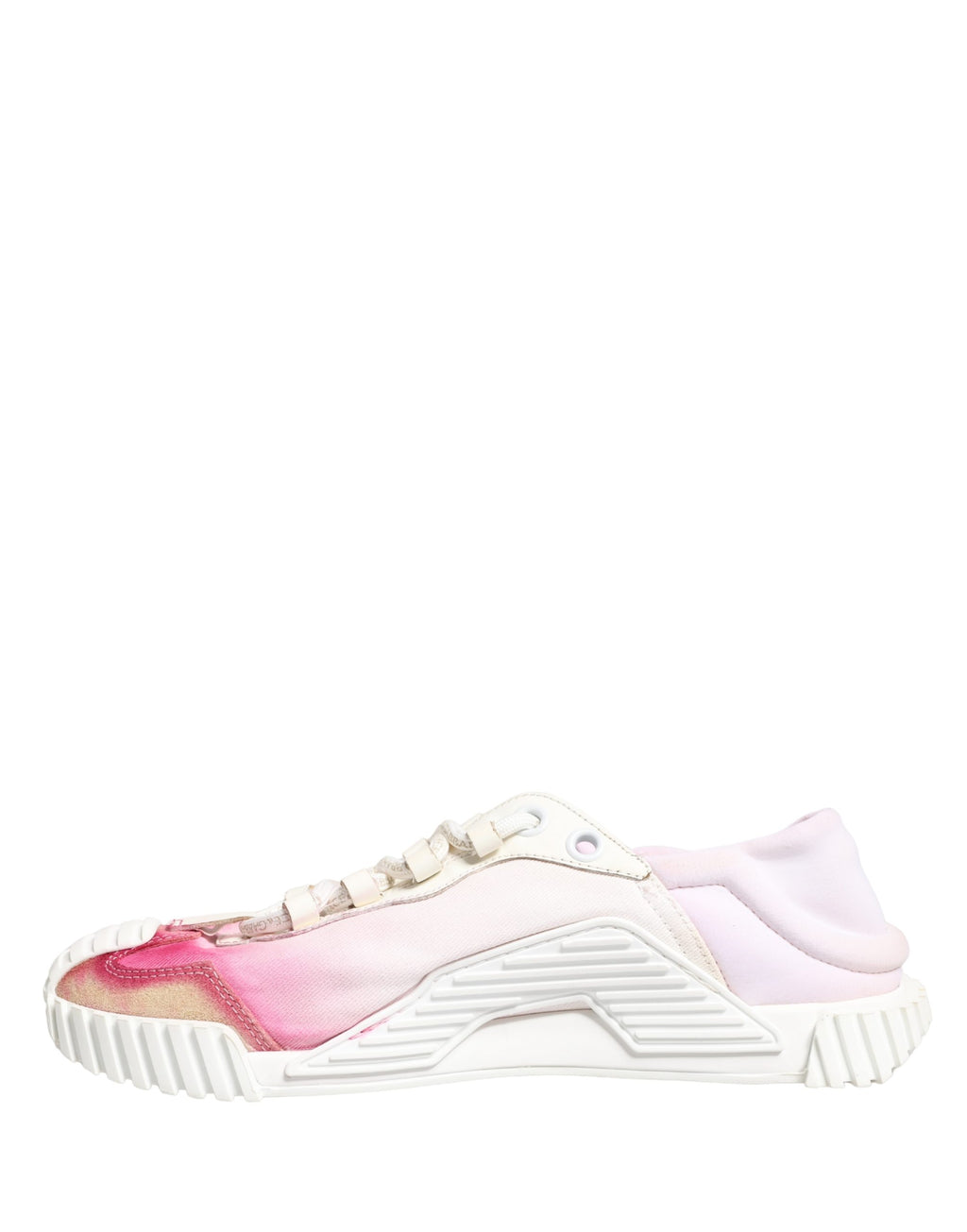 Baskets basses à lacets Dolce & Gabbana NS1 blanches