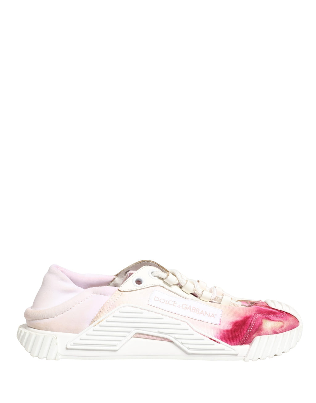 Baskets basses à lacets Dolce & Gabbana NS1 blanches