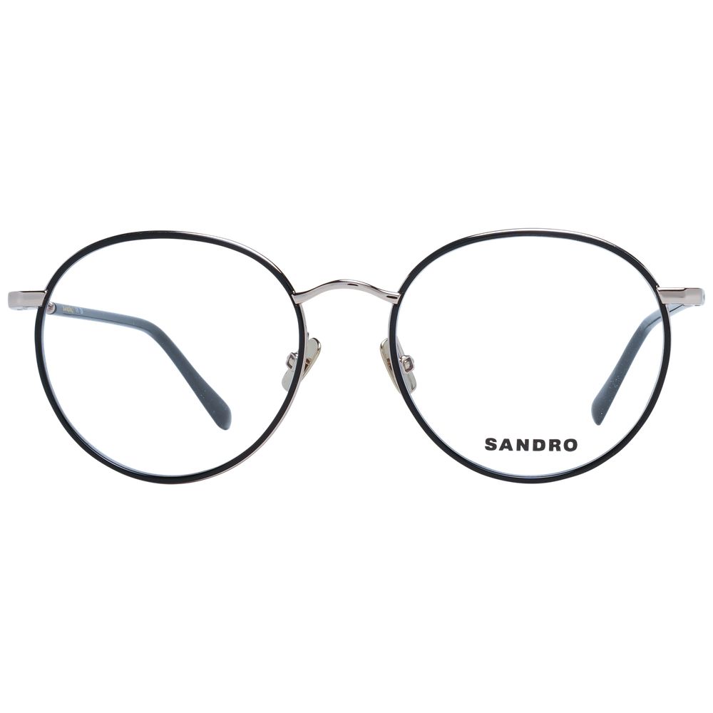 Lunettes en métal noir Sandro (Montures)