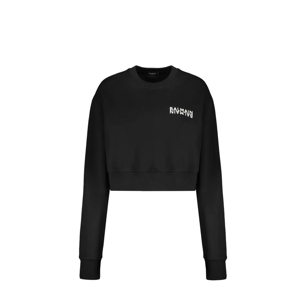 Balmain Black Sweatshirt for Women