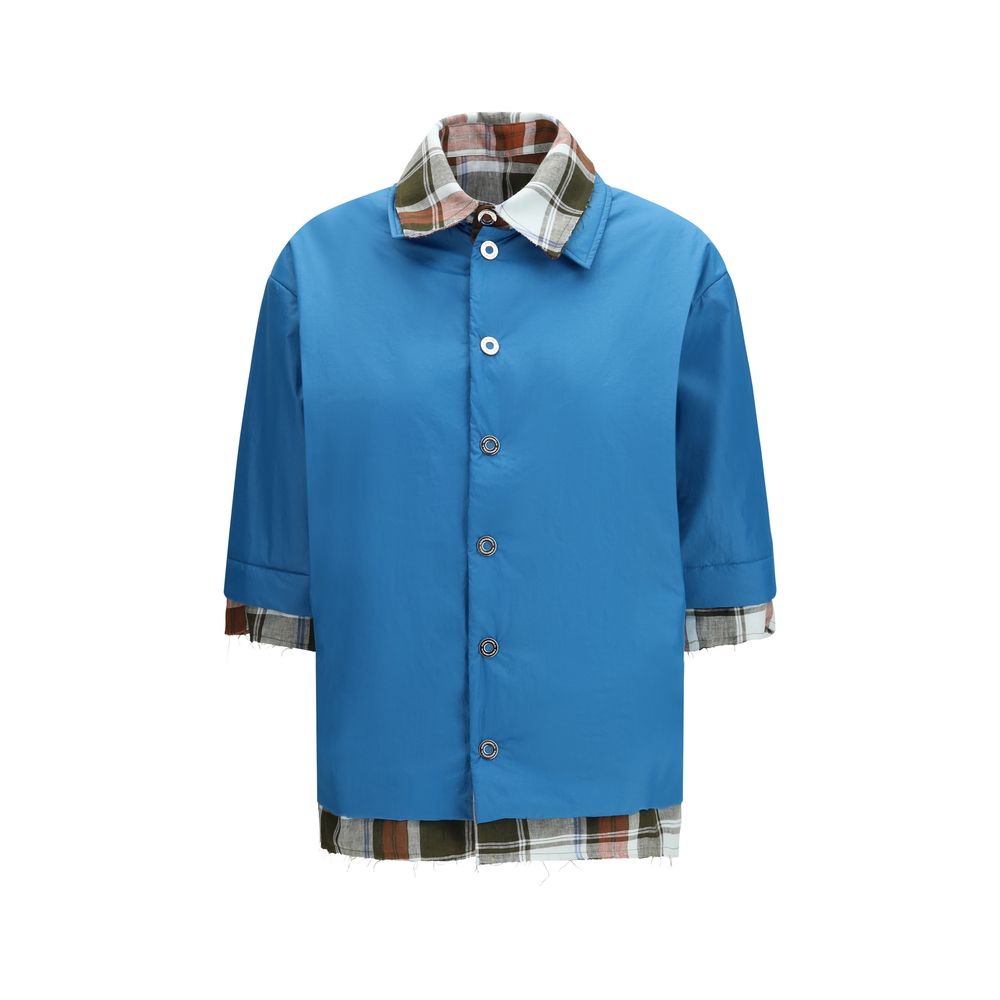 Chemise en polyamide bleu MARBELL
