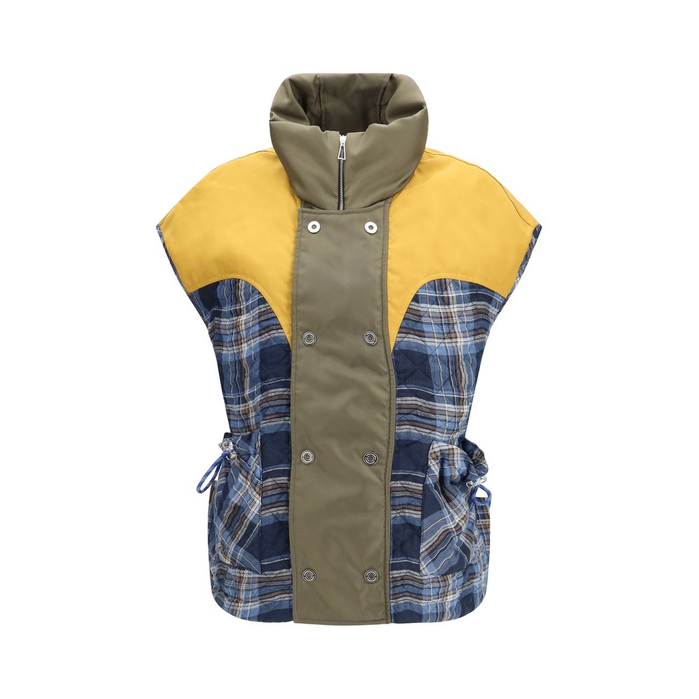 MARBELL Gilet sans manches en polyamide bleu