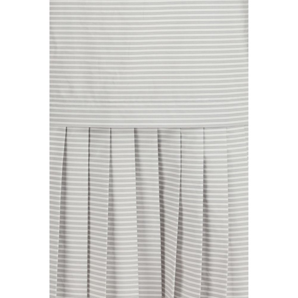 Robe décontractée Thom Browne en coton gris