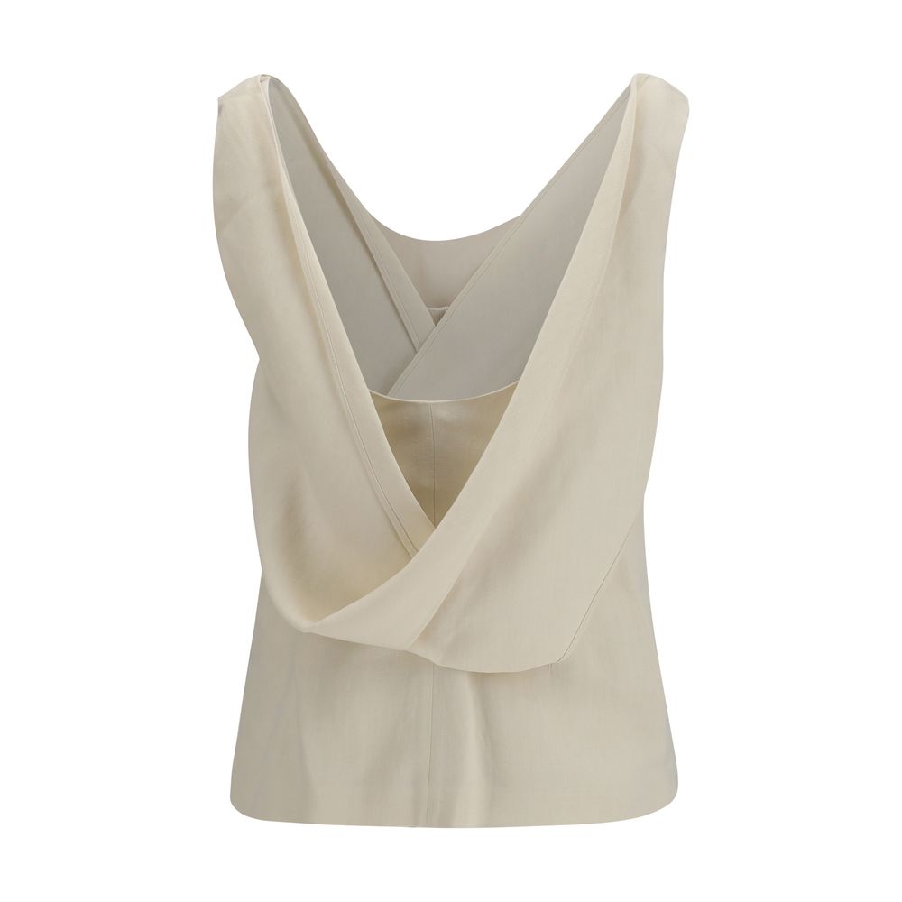 Brunello Cucinelli Beige Blouse for Women alternate view