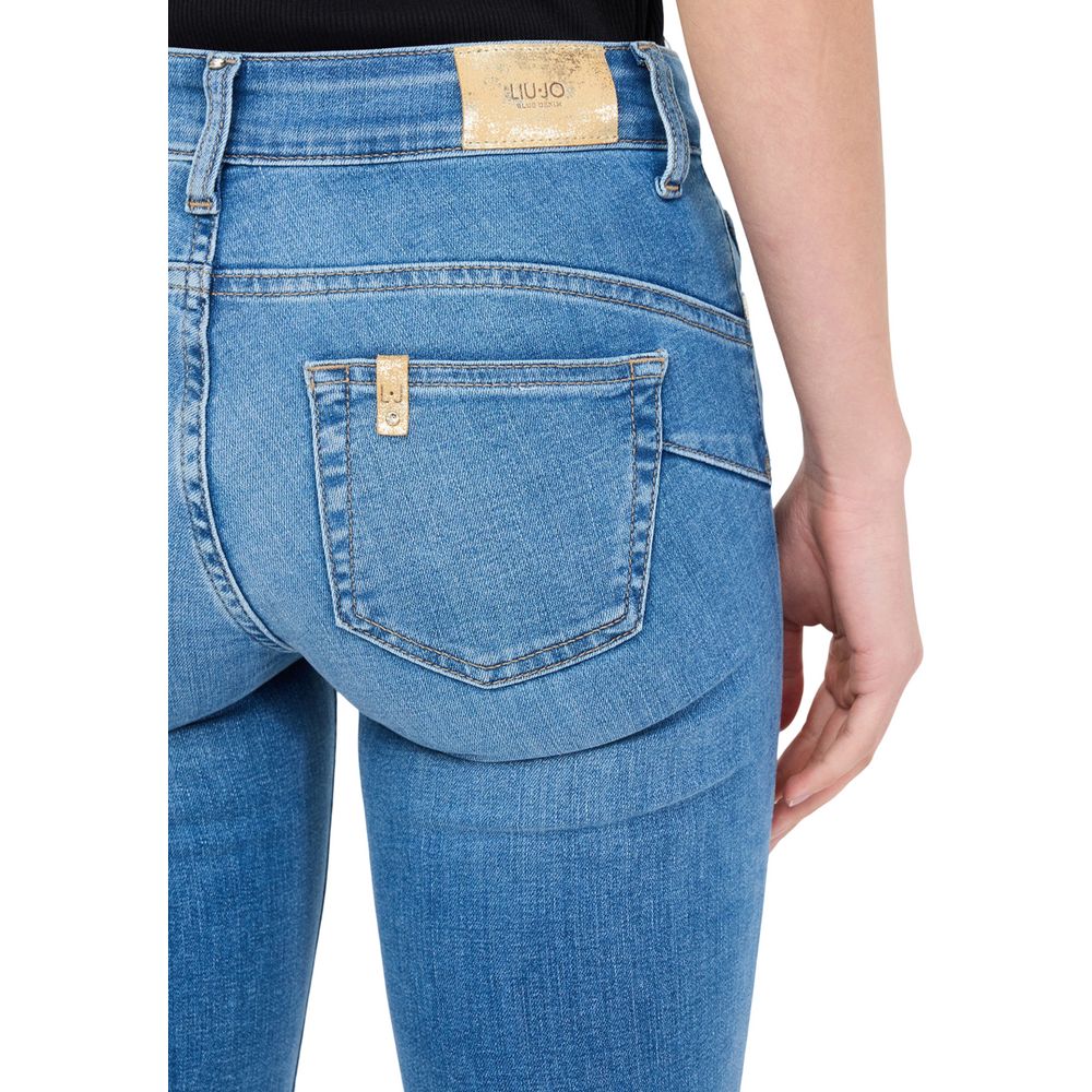 Liu Jo Blue Skinny Jeans for Women side view
