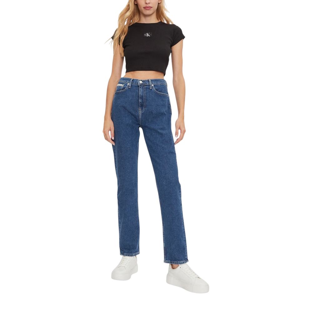 Calvin Klein Jeans Blue Skinny Jeans for Women detail view