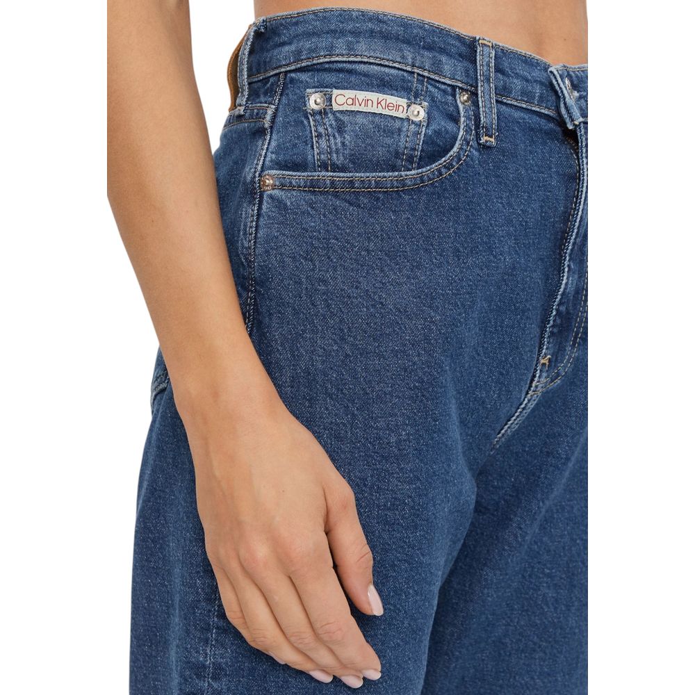 Calvin Klein Jeans Blue Skinny Jeans for Women side view