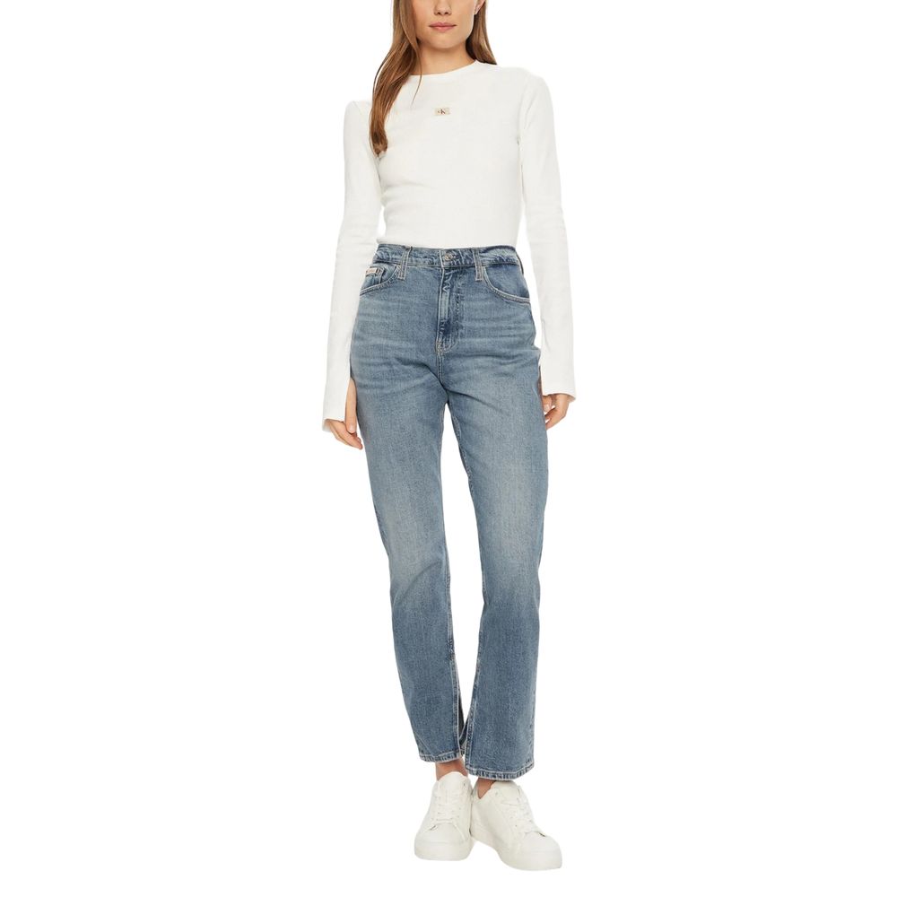 Calvin Klein Jeans Blue Skinny Jeans for Women detail view