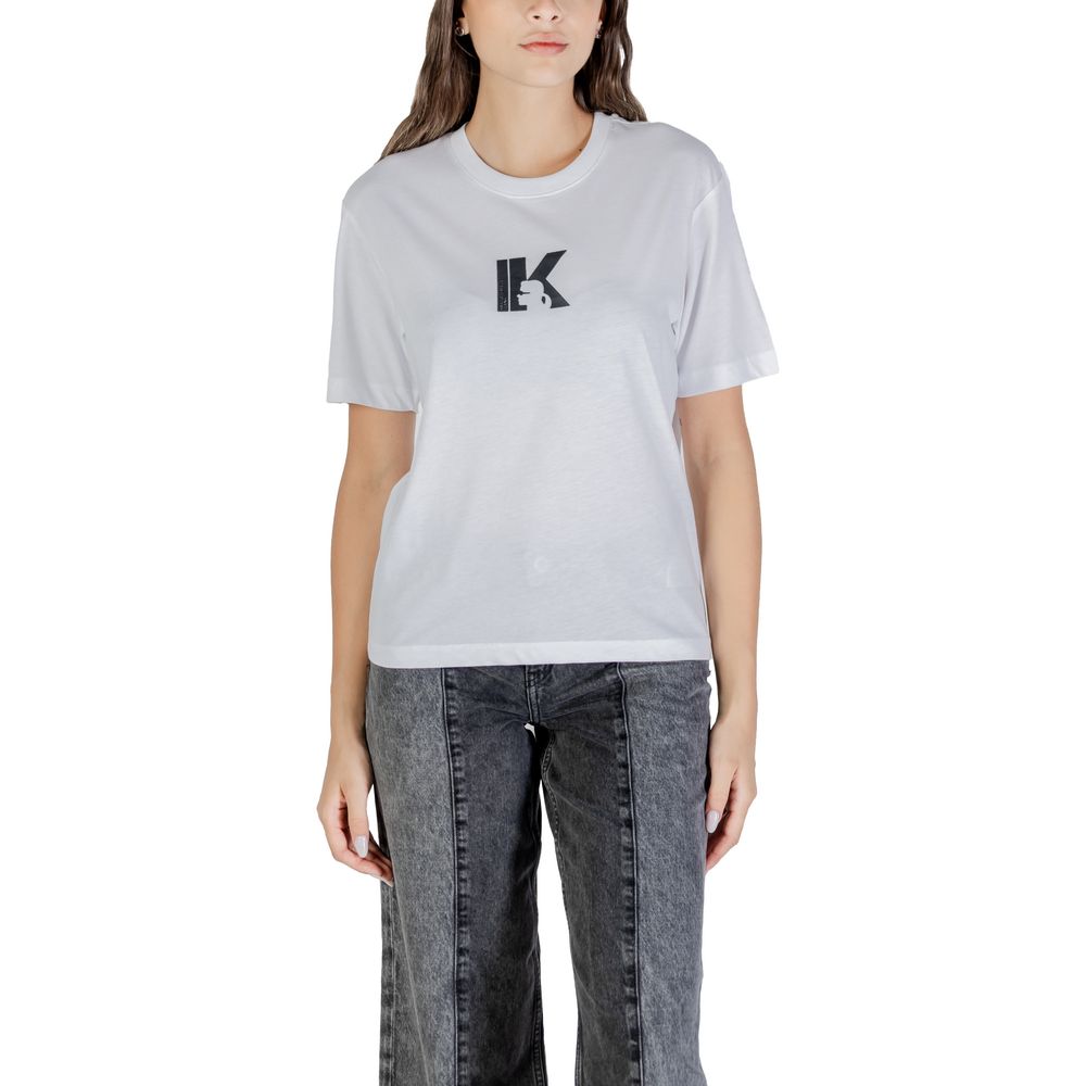 Karl Lagerfeld White T-Shirt for Women
