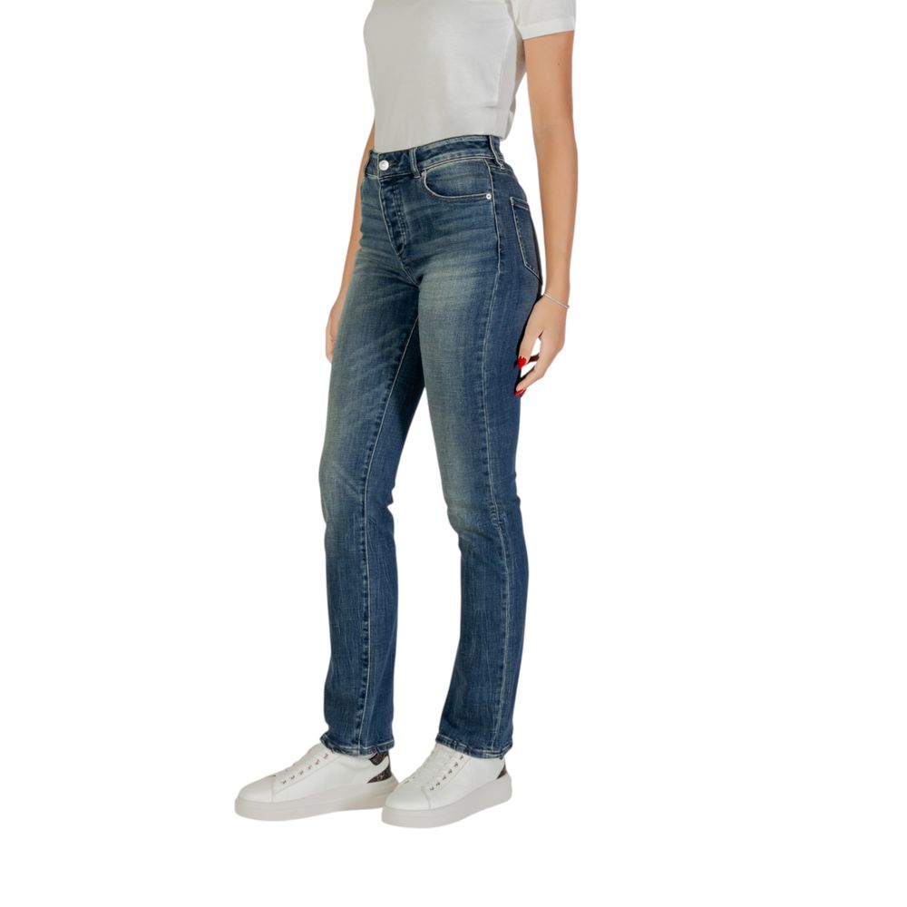 Armani Exchange Blue Skinny Jeans for Women detail view