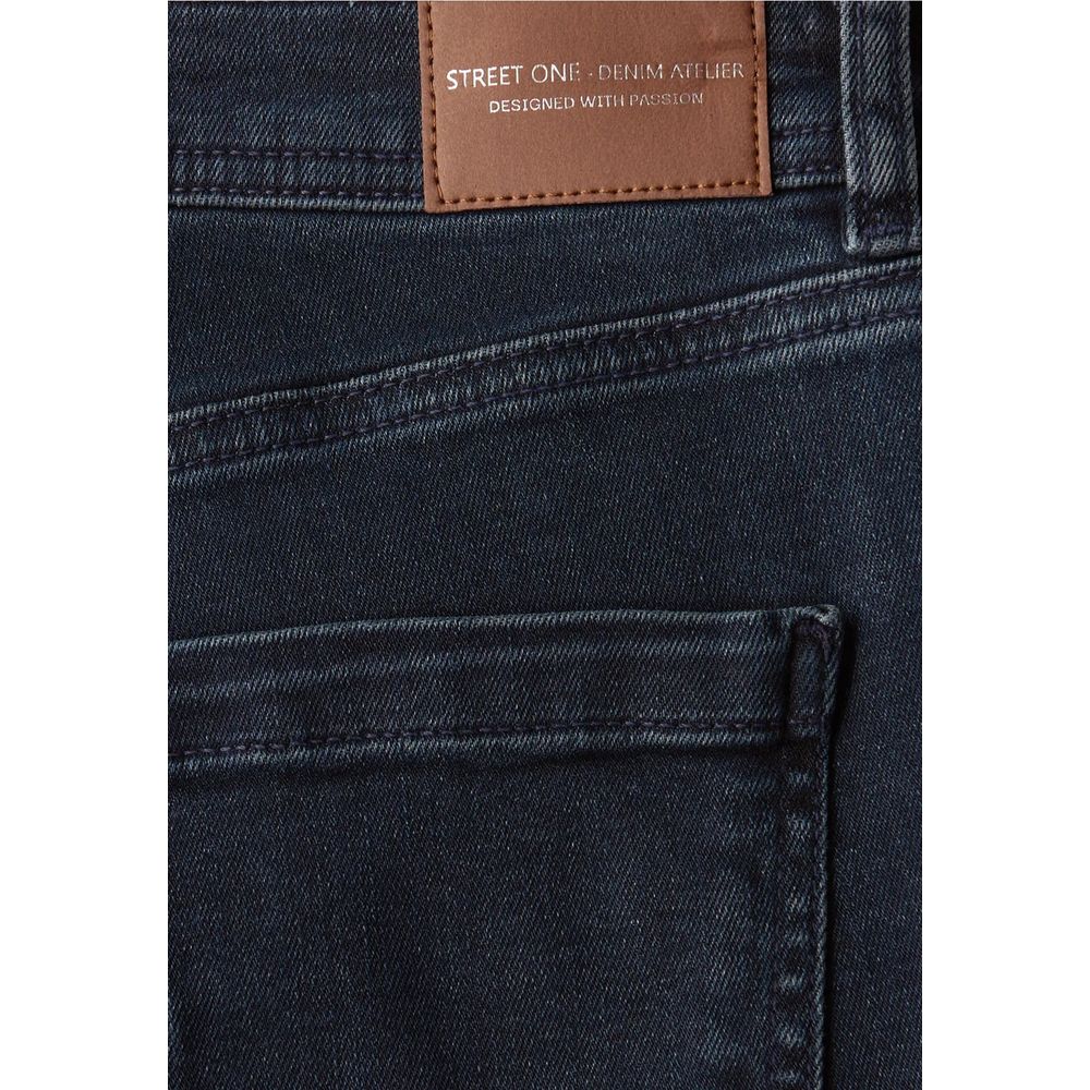 Street One Blue Skinny Jeans for Women side view