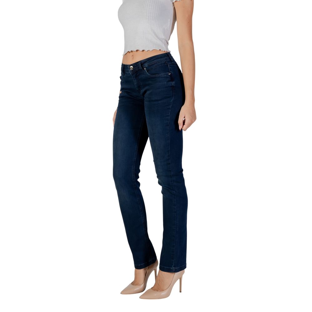 Street One Blue Skinny Jeans for Women detail view