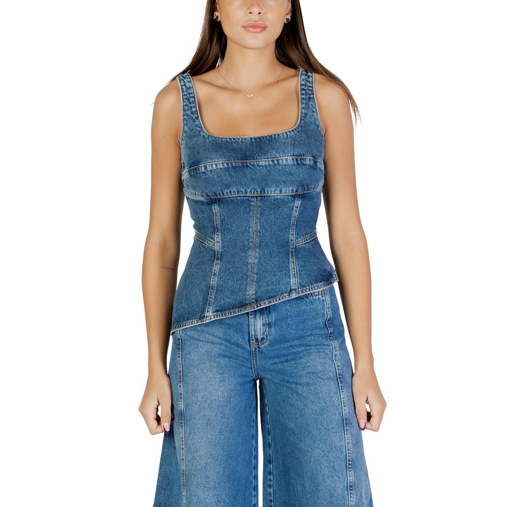 Haut en coton bleu Colcci