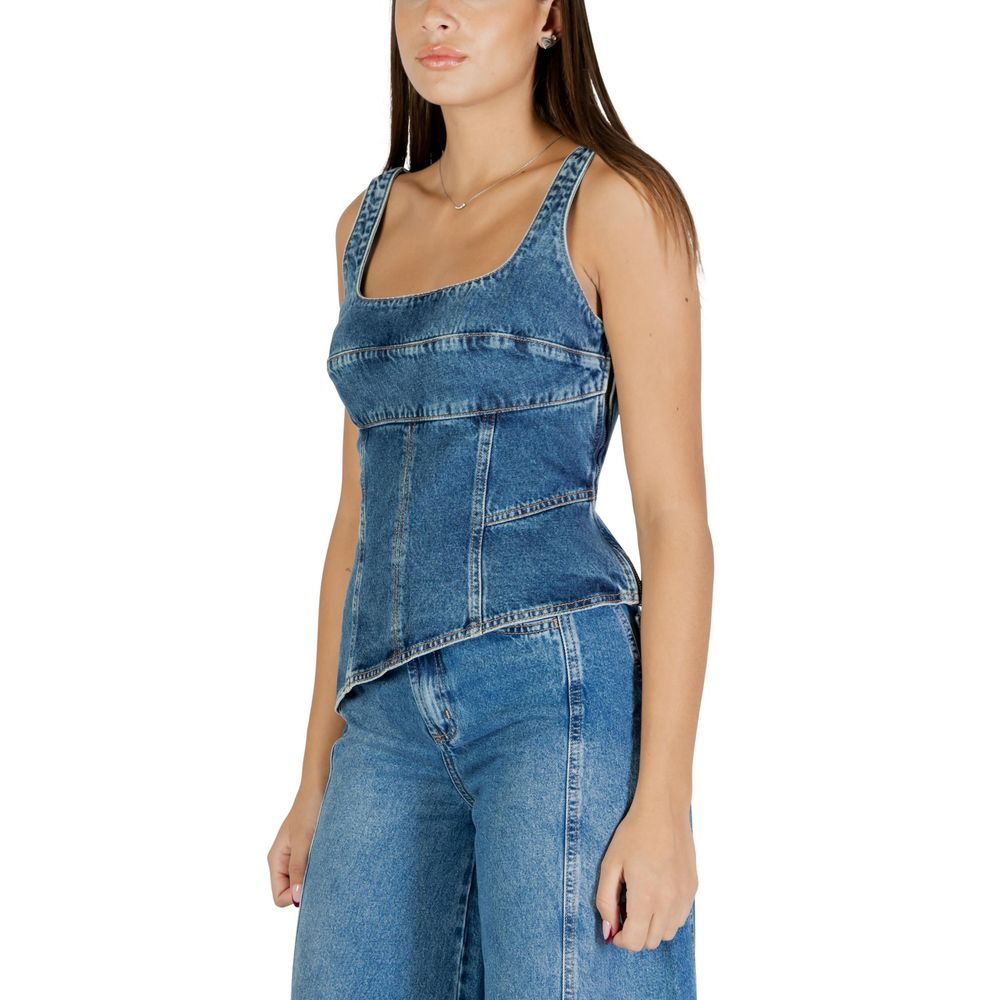 Haut en coton bleu Colcci