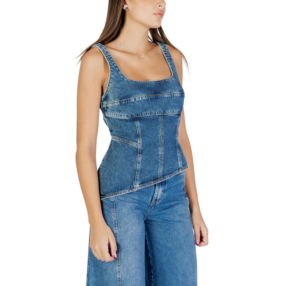 Haut en coton bleu Colcci