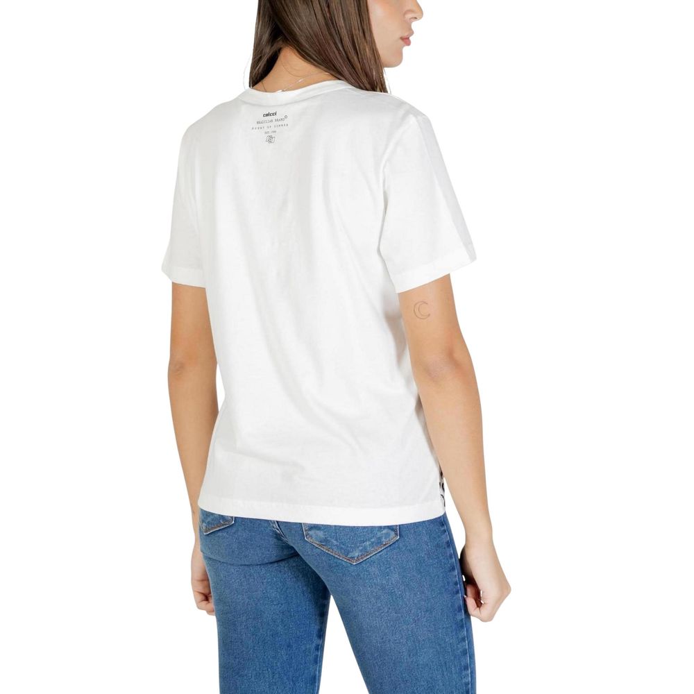 Colcci White Cotton T-Shirt