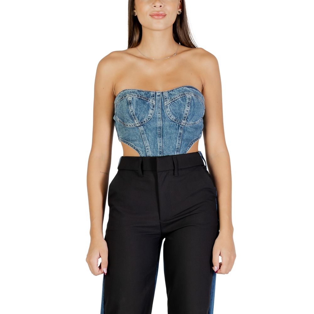 Haut en coton bleu Colcci