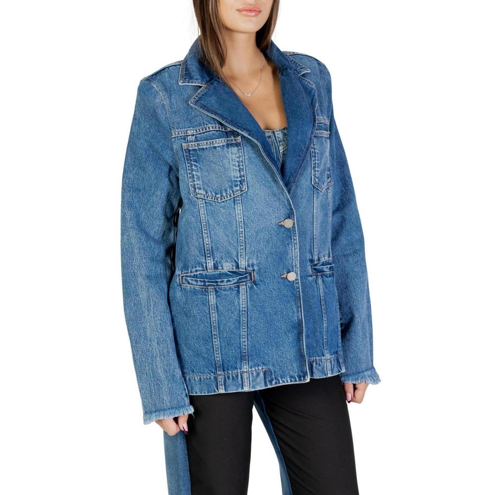 Blazer Colcci bleu en coton