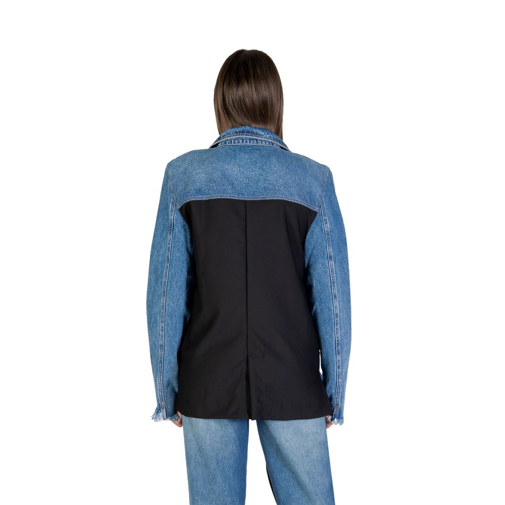 Blazer Colcci bleu en coton