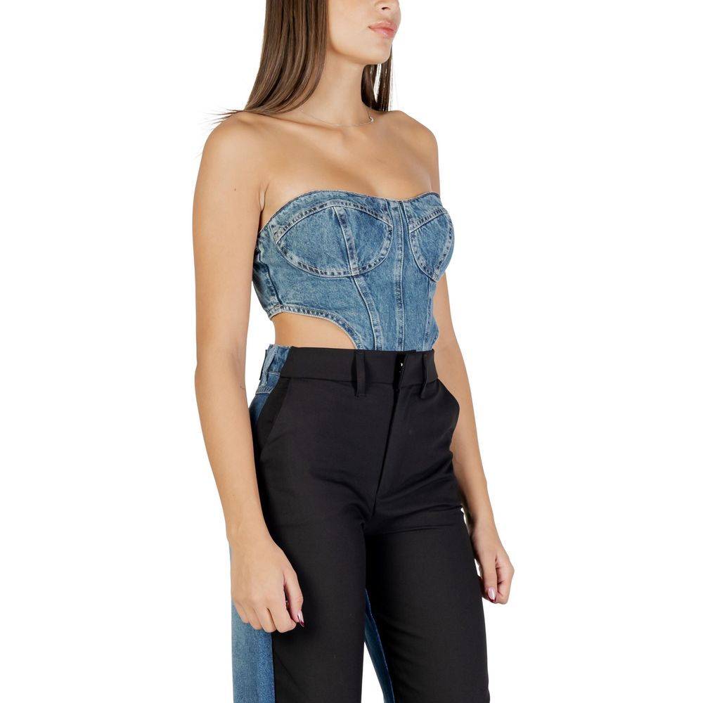 Haut en coton bleu Colcci