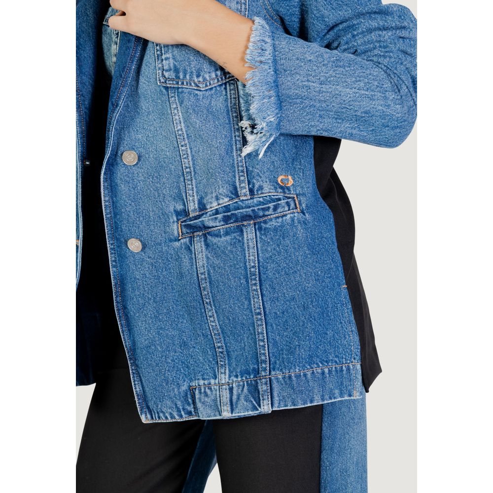 Blazer Colcci bleu en coton