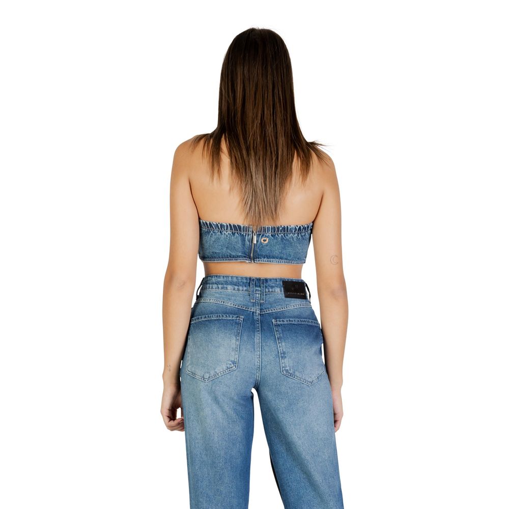 Haut en coton bleu Colcci