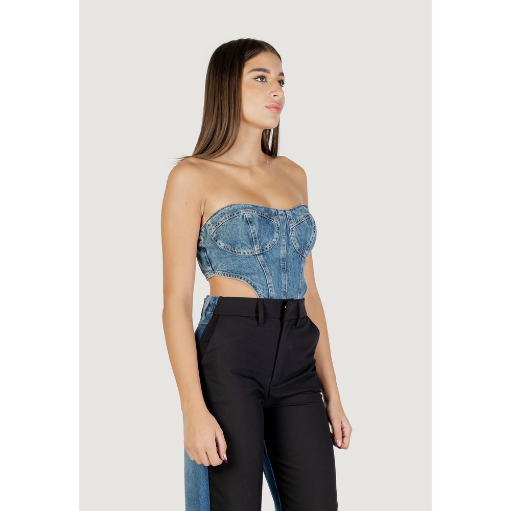 Haut en coton bleu Colcci