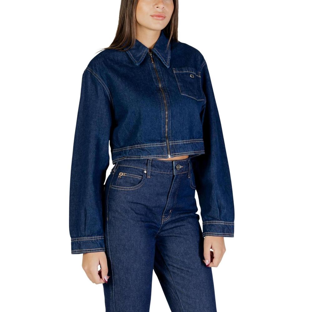 Veste en jean Colcci bleu en coton