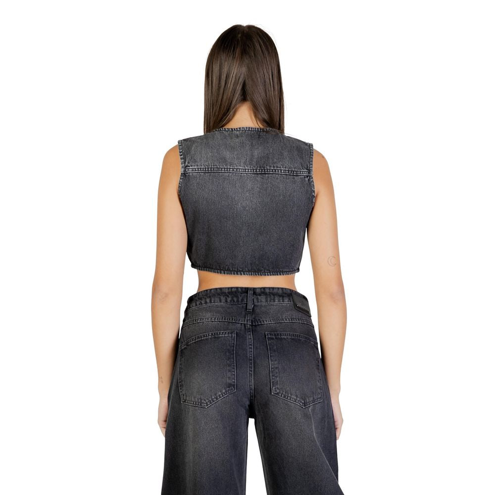 Gilet Colcci noir en coton