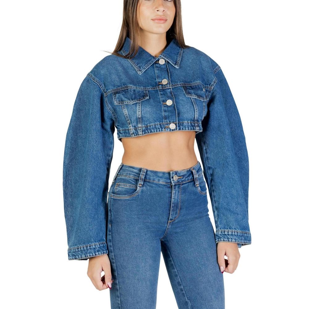 Veste en jean Colcci bleu en coton