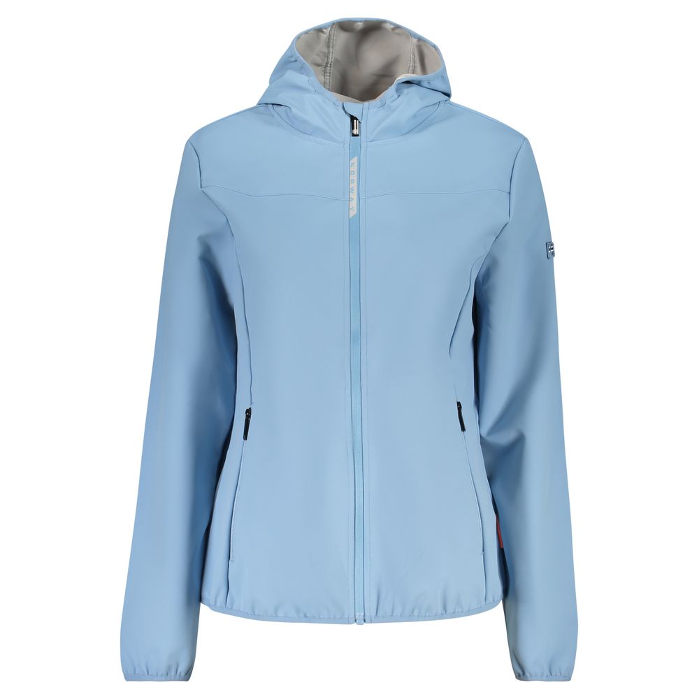 Norvège 1963 Veste Femme en Polyester Azzurro