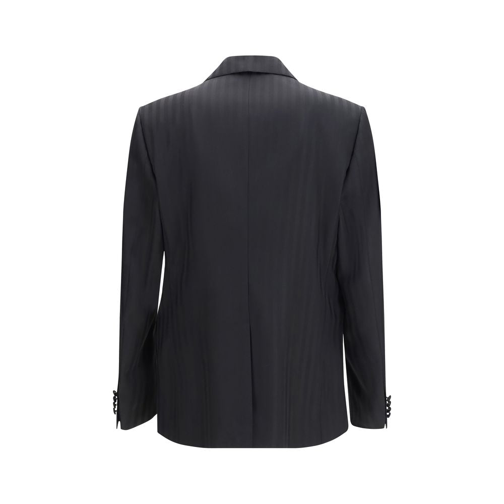 Blazer Dolce & Gabbana en laine noire Aries